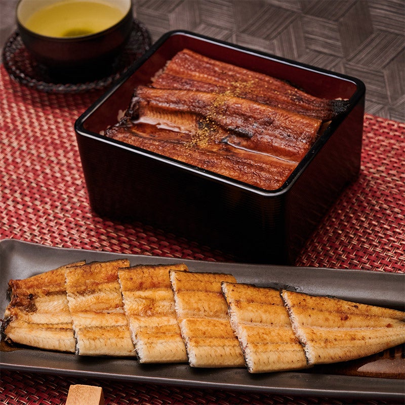 土佐の西岡うなぎ蒲焼・白焼きセット（120g）各1尾