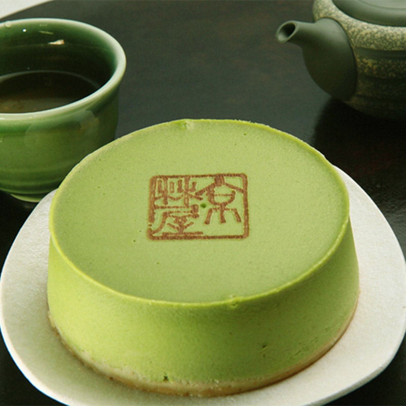 京はやしや／抹茶チーズケーキ(matcha-cheesecake)