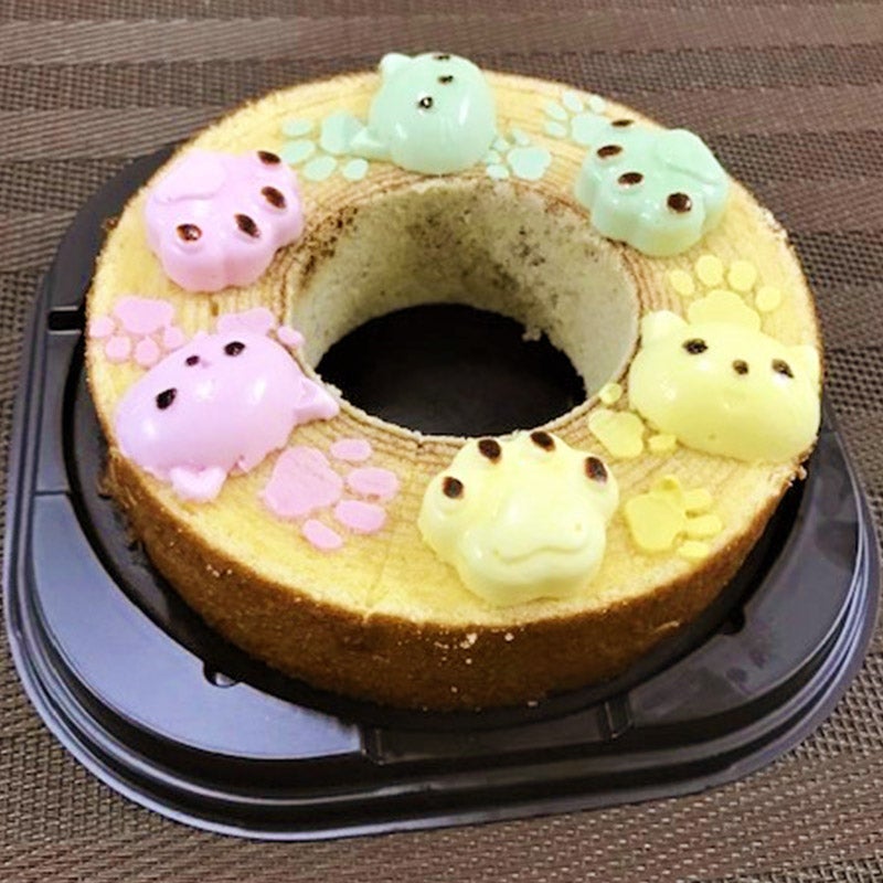◆埼玉・小松製菓/ねこちゃんバウム 【10月7日以降発送】