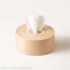 ◆青森県 BUNACO/食べられないバウムクエヘン（ティッシュボックス）- Designed by Taku Sato -【5月10日以降発送】