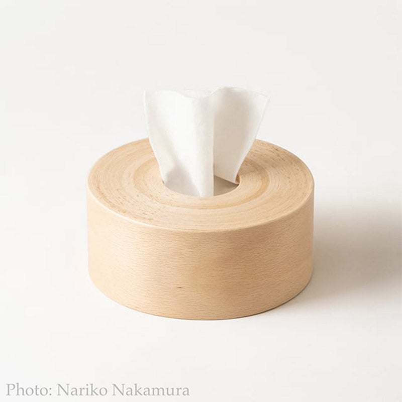 ●青森県/BUNACO/ 食べられないバウムクエヘン（ティッシュボックス）- Designed by Taku Sato -