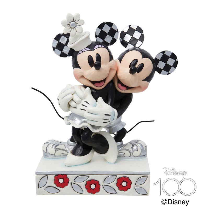 enesco Disney(エネスコ) ミニー＆ミッキー ディズニー100周年記念 