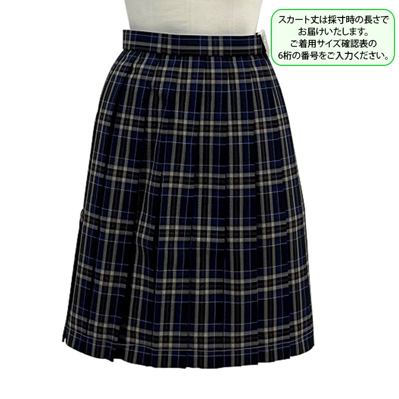 【新入生】冬替スカート（チェック）（冬服・希望購入品）　西武台高校