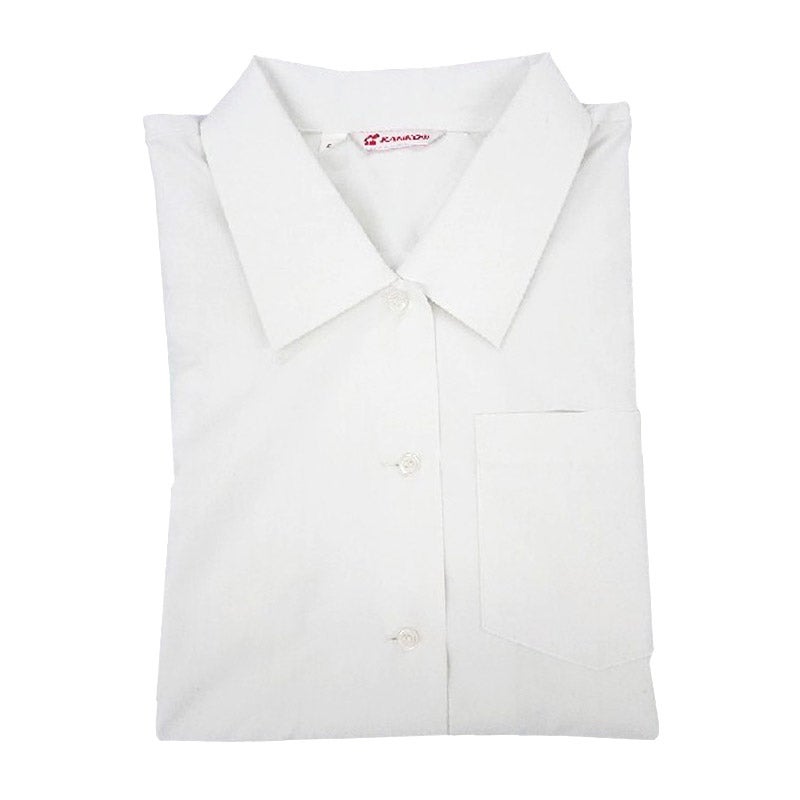【新入生】半袖ブラウス（白）（夏服・必須選択購入品）　田園調布中<学生服>