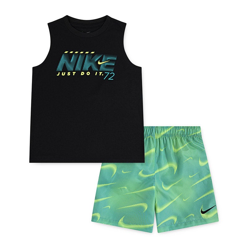 【キッズ】 セット商品(105-120cm)/NKB B NK RHYTHM DF AOP SHORT S