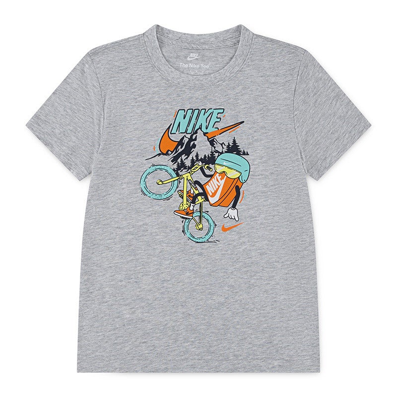 【キッズ】半袖Tシャツ(105-120cm)/NKB BOXY BIKING TEE