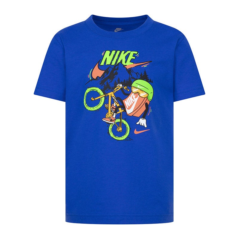 【キッズ】半袖Tシャツ(105-120cm)/NKB BOXY BIKING TEE