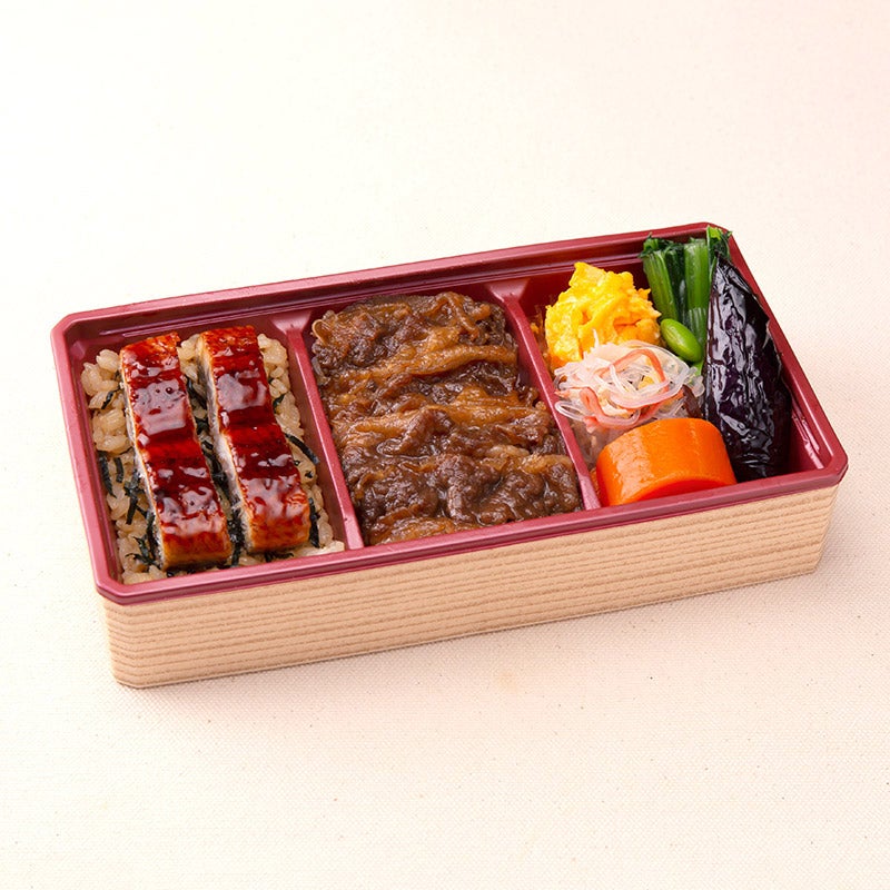 柿安ダイニング/黒毛和牛　牛めし＆うなぎ弁当