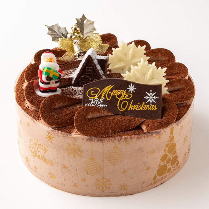 42.ガトー・ド・ボワイヤージュ/クリスマスチョコレートケーキ5号