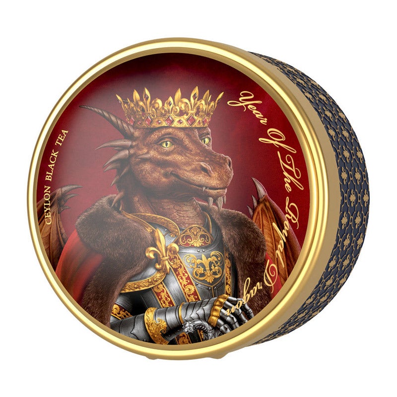 RICHARD（リチャード）イヤー・オブ・ザ・ロイヤル・ドラゴン 缶入り セイロン紅茶 40g（キング）｜ASTRA