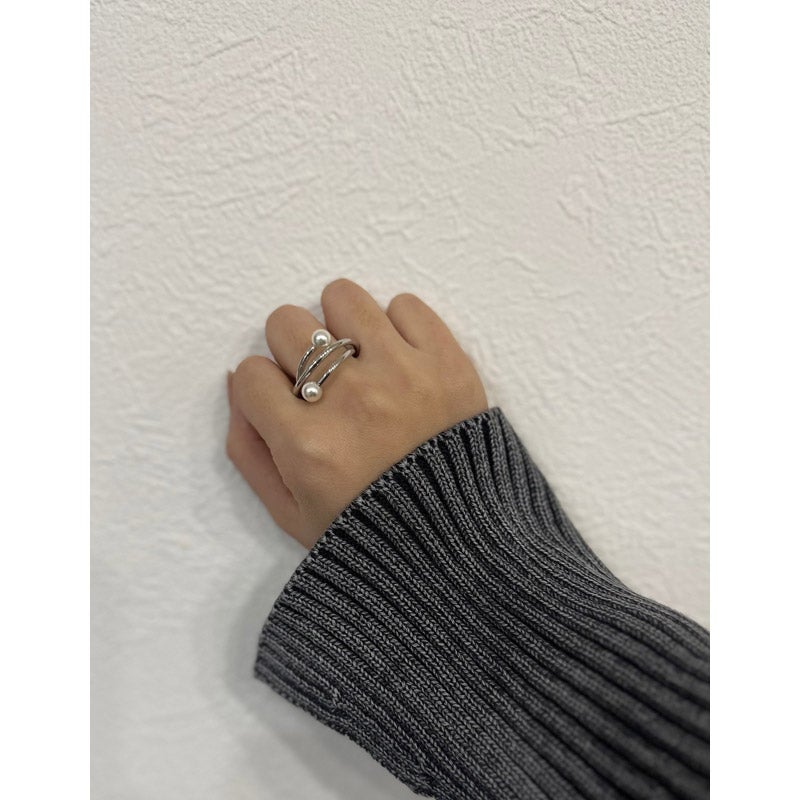 doublepearl ring｜accessoryshop mary（アクセサリーショップ マリー）