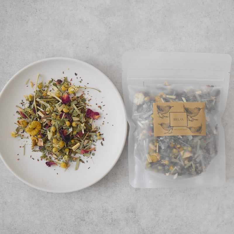 original herb tea / relax （leaf 30g）｜perche de serein（ペルシェ ドゥ スラン）