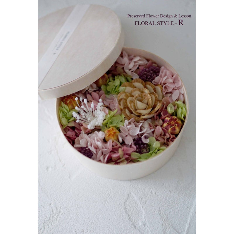 専用です　コメントで500円引　フラワーアレンジメント♡Shabby chic raffinement シックでスタイリッシュなアレンジBOX