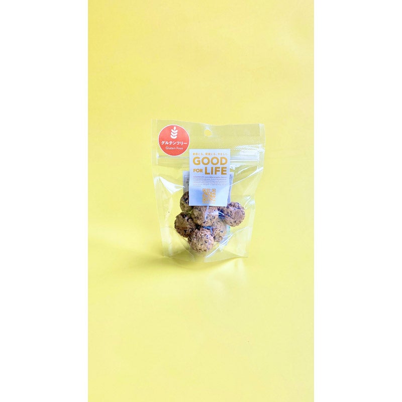 米粉のひとくち黒ごまクッキー｜GOODFORLIFE（グッドフォアライフ）