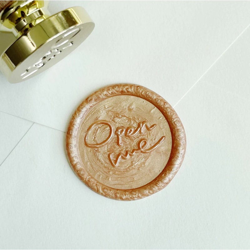 Wax Seal Stamp / Open me スタンプのみ｜toroli（トロリ）