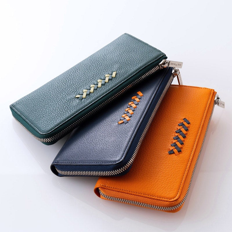 【リーヴァ】 LFラウンド長財布 セッカ｜SOLSOMARE（ソルソマーレ）