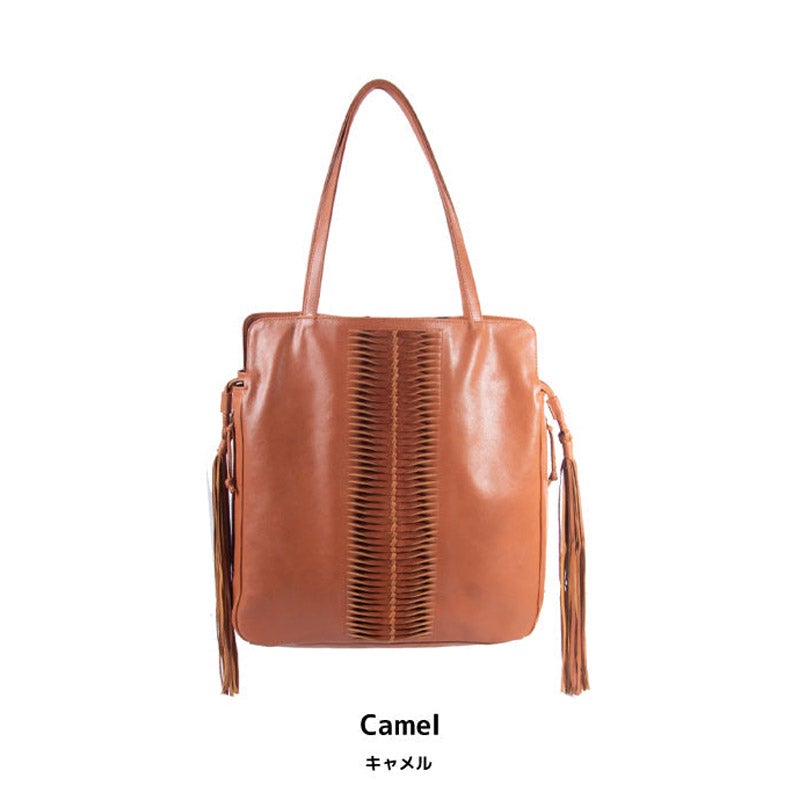 Angin Bali - Santana Putri Shoulder Bag - Camel｜Angin Bali（アンギンバリ）