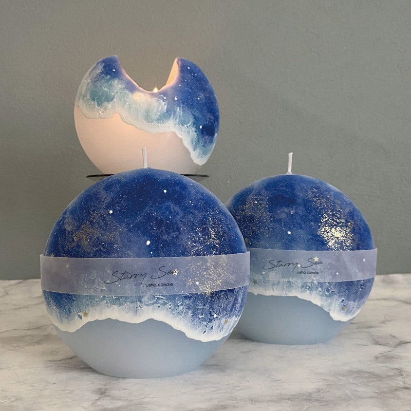 スターリーシーキャンドル｜usha candle（ウーシャ キャンドル）