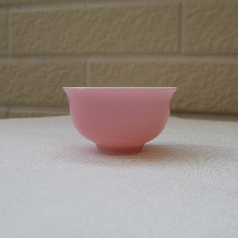茶器 ピンク色茶杯（ちゃはい） 25ml｜TAIWAN SERENDIPITY（タイワン セレンディピティ）