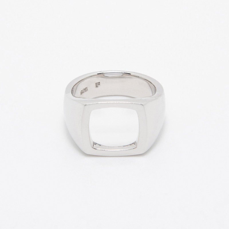Square Open Signet （925）｜FOCUSON（フォーカスオン）