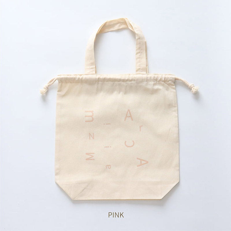 Drawstring bag｜minima arca（ミニマアルカ）