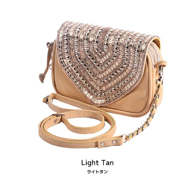 Angin Bali - Victoria Petit Crossbody Bag - Light Tan｜Angin Bali（アンギンバリ）