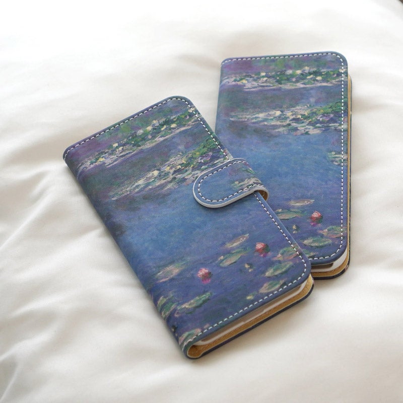 【手帳型 / 汎用型】クロード・モネ「睡蓮」/ Claude Monet「Water Lilies」｜Maison de muse（メゾンドミ