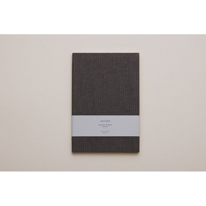 Hardcover Notebook / Charcoal｜ANTORA（アントラ）