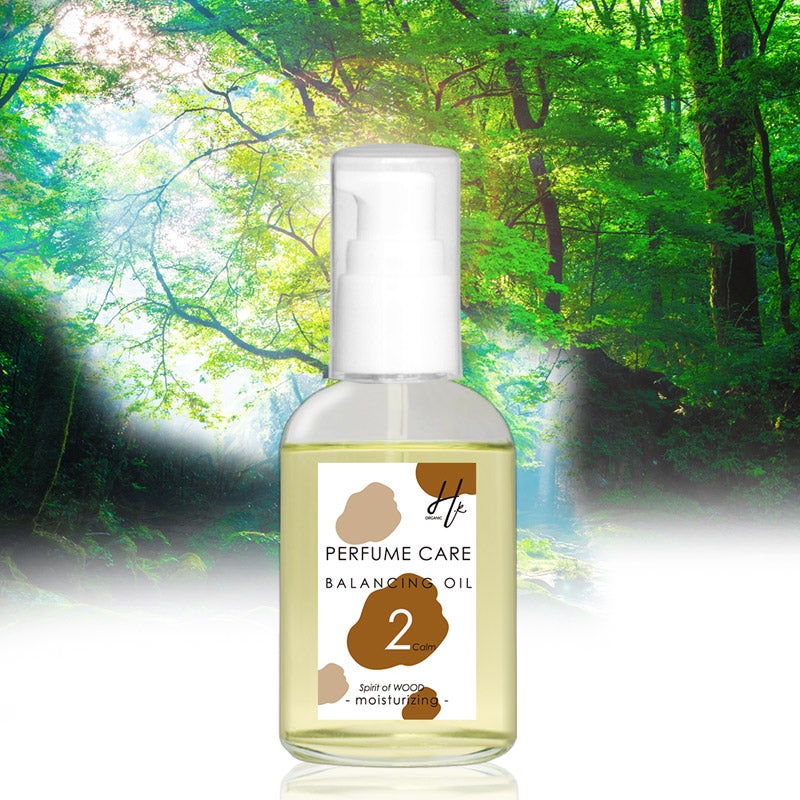 オーガニック パフュームケアバランシングオイルNo2 Calm（50ml）｜Hiroko.K（ ヒロコケイ）