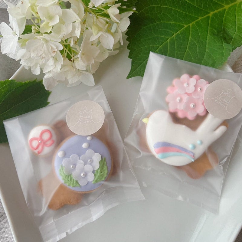 【季節限定】米粉と麹の発酵クッキーmini･:*+.紫陽花･:*+.｜米粉の発酵おやつ mitsuya（コメコノハッコウオ