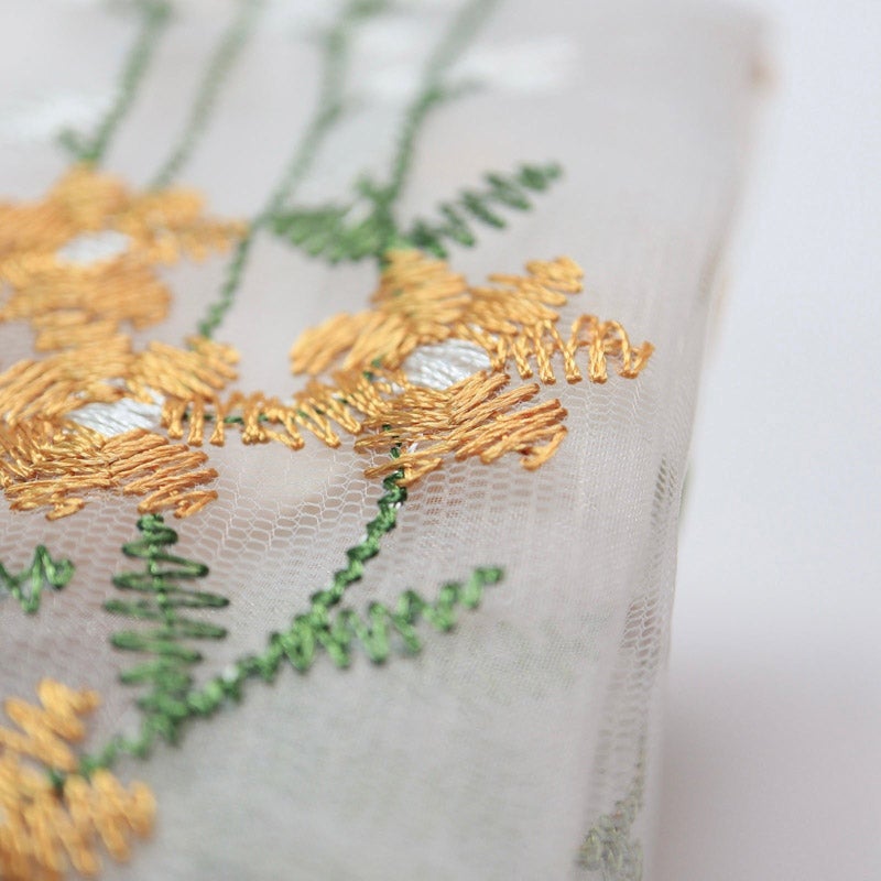 CHOOSEBASE SHIBUYA フラワー刺繍のレース巾着RK26｜peacock