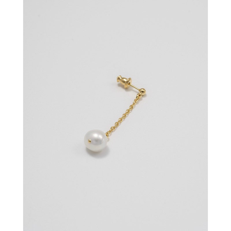 “Pearl” dangle pierce （GOLD）｜Scat（スキャット）