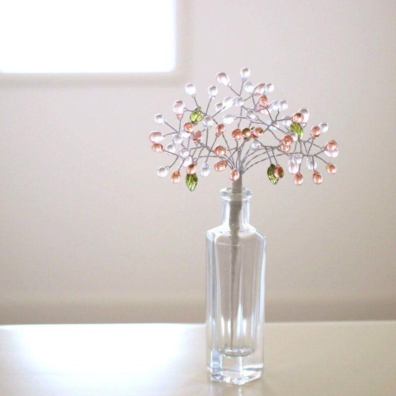 桜＊ガラスのつぶつぶツリー｜透明創造室（トウメイソウゾウシツ）