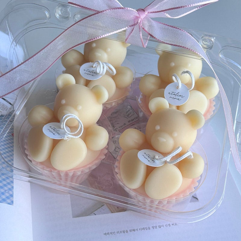 KUMA MUFFIN CANDLE｜ATELIER NINA（アトリエニイナ）