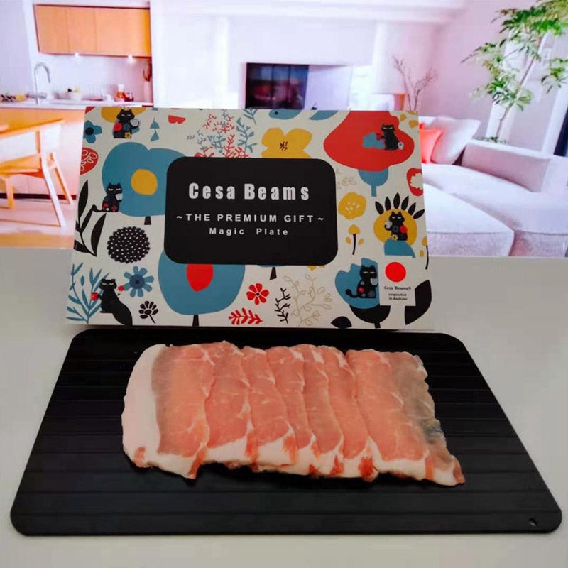 Cesa Beams 最新モデル 3mm 解凍プレート 急速解凍 冷凍食品対応 業務用 家庭用 粗熱｜Cesa Beams（
