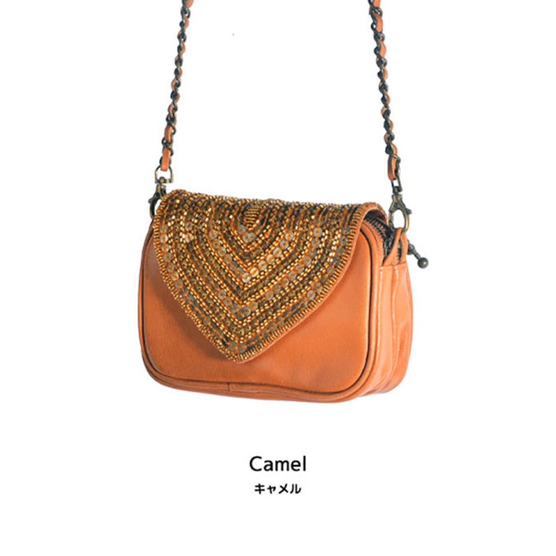 Angin Bali - Victoria Petit Crossbody Bag - Camel｜Angin Bali（アンギンバリ）