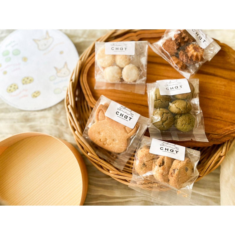 新商品！【Glutenfree ＆Vegan】プティ クッキーBOX｜アリサの北海道お菓子店 chat（アリサノホッカイドウオ