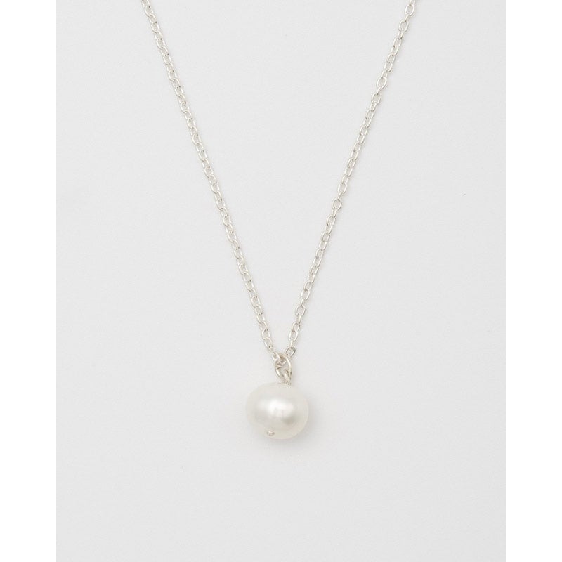 “Pearl” chain necklace（SILVER）｜Scat（スキャット）