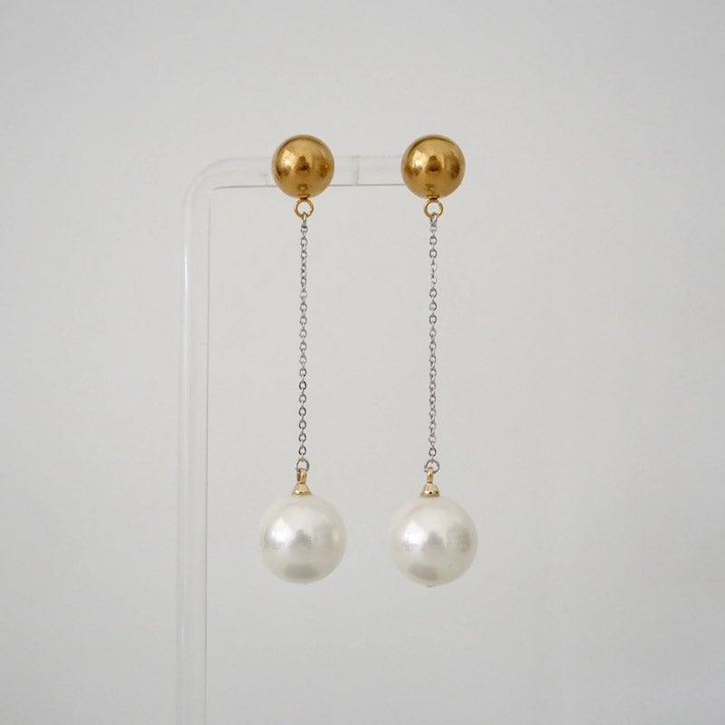 TSUKI gold pierce ピアス イヤリング｜LUNACHIC（ルナシック）