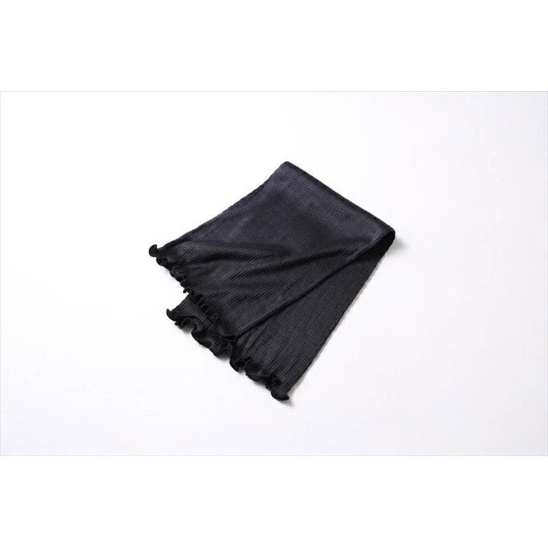 シルク９９％腹巻 ブラック｜国産靴下nae shop（コクサンクツシタナエショップ）
