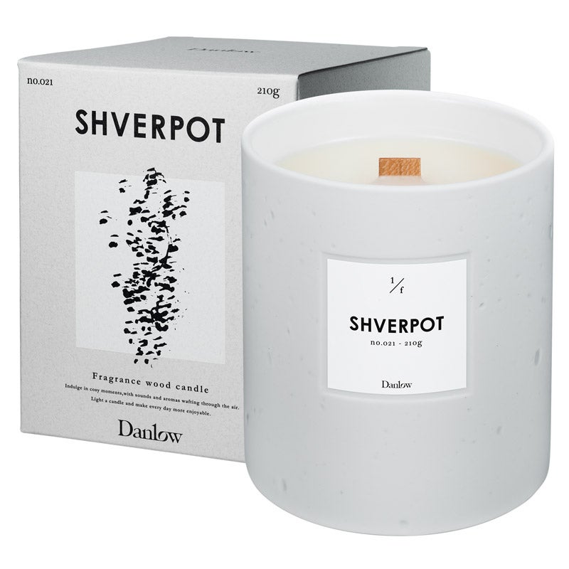 SHVERPOT フレグランスウッドキャンドル｜Danlow（ダンロウ）