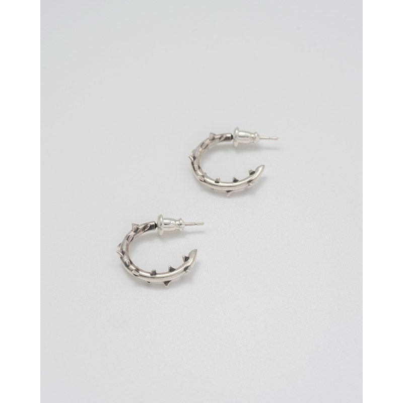 “Rose” hoop pierce（両耳用）｜Scat（スキャット）