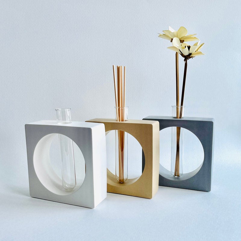 square diffuser / flower base｜yonga（ヨンガ）