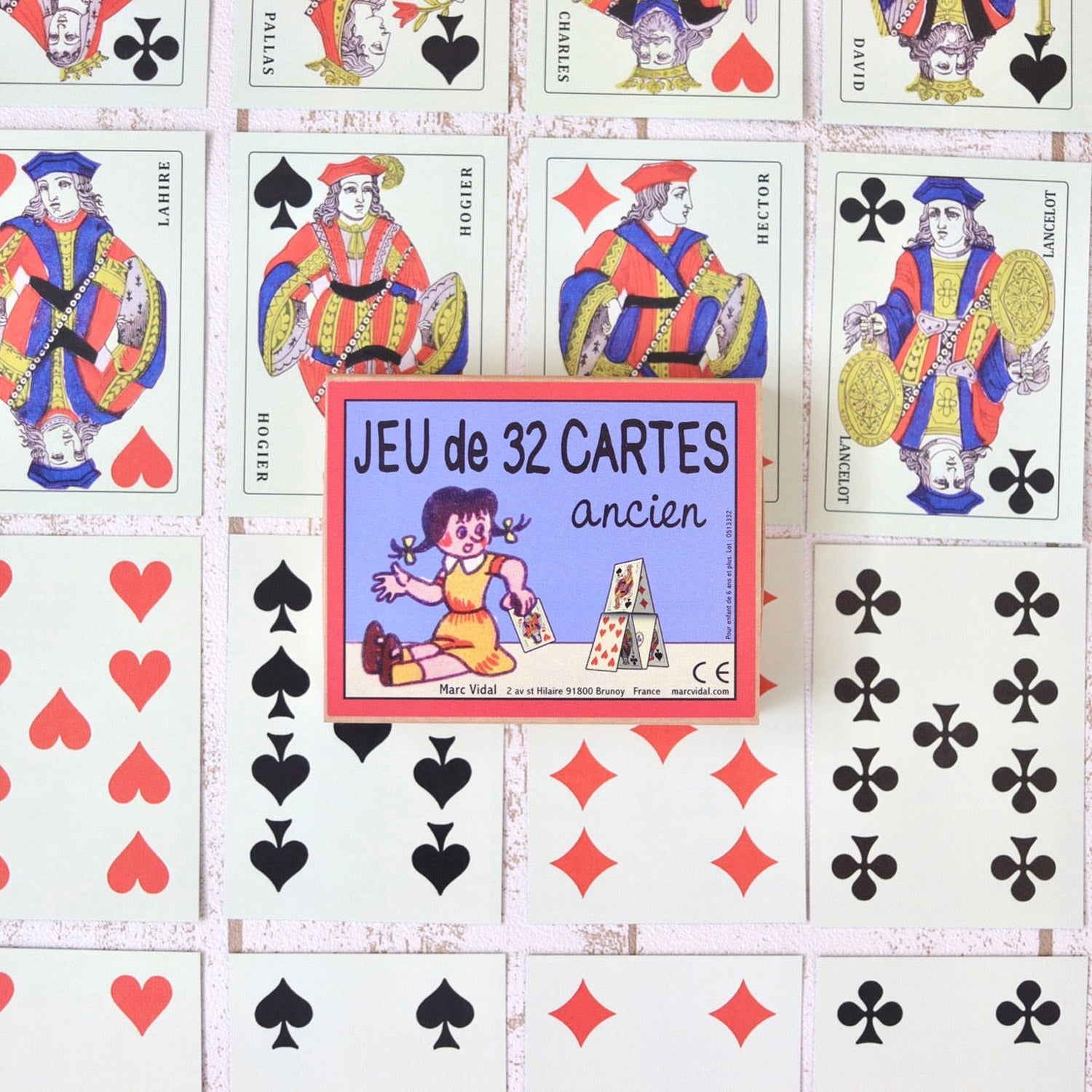 JEU de 32 Cartes/カードゲームセット｜Cheri（シェリー）