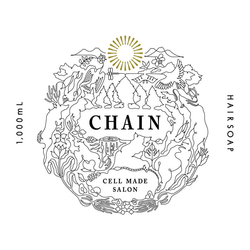 チェインヘアソープ（シャンプー）1リットル チェインヘアパック 1キロ CHAIN – CHOOSEBASE SHIBUYA