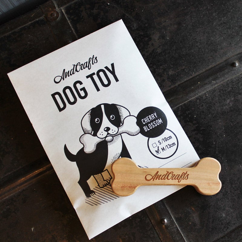 Dog toy -bone- M｜＆CRAFTS（アンドクラフト）
