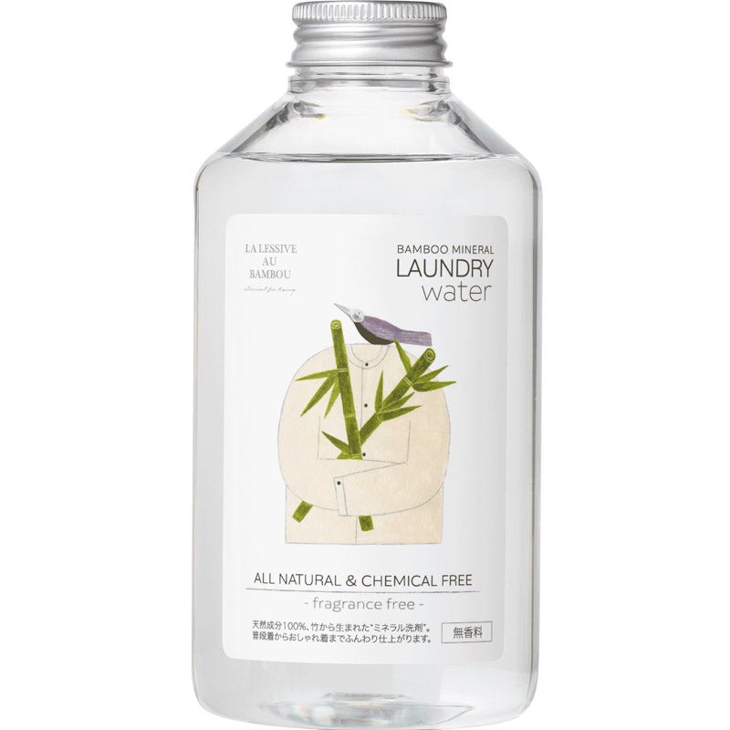 BAMBOO MINERAL ランドリーウォーター［無香料］ 500ml｜LA LESSIVE AU BAMBOU（ラレシーブオーバンブー）