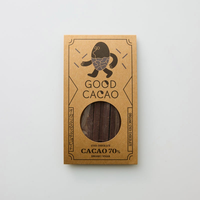 GOOD CACAO オーガニックスティックチョコレート カカオ70％｜GOOD NATURE MARKET（グッドネイチャーマーケ