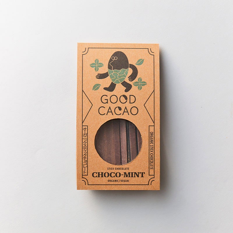 GOOD CACAO オーガニックスティックチョコレート チョコミント｜GOOD NATURE MARKET（グッドネイチャーマー