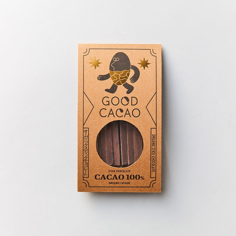 GOOD CACAO オーガニックスティックチョコレート カカオ100％｜GOOD NATURE MARKET（グッドネイチャーマー